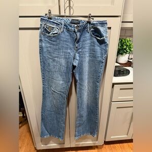 Banana Republic Women's Size 10 Classic Blue Low Rise Boot Cut Y2K Jeans